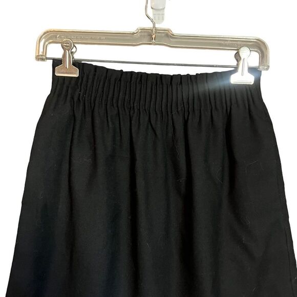 J. Crew black wool blend mini skirt with pockets! - Picture 2 of 10